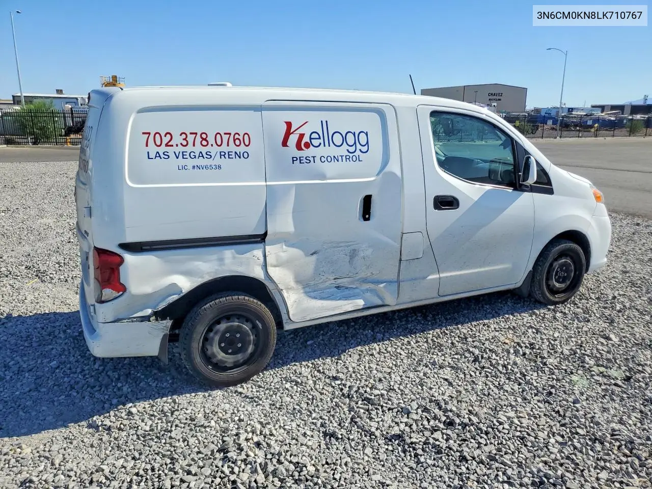 2020 Nissan Nv200 Delivery Van VIN: 3N6CM0KN8LK710767 Lot: 85635655