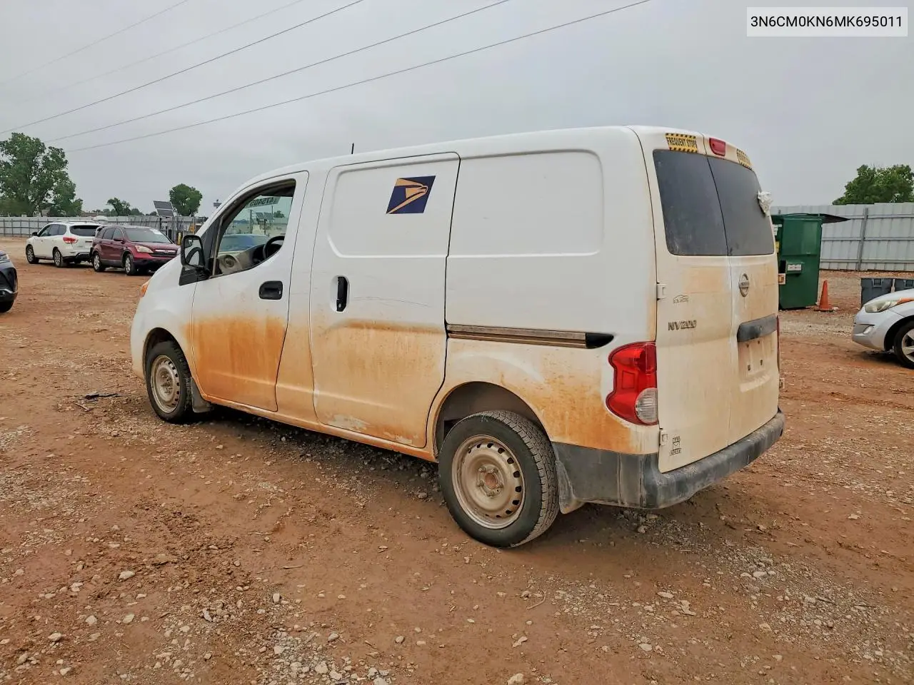 2021 Nissan Nv200 S VIN: 3N6CM0KN6MK695011 Lot: 47540516