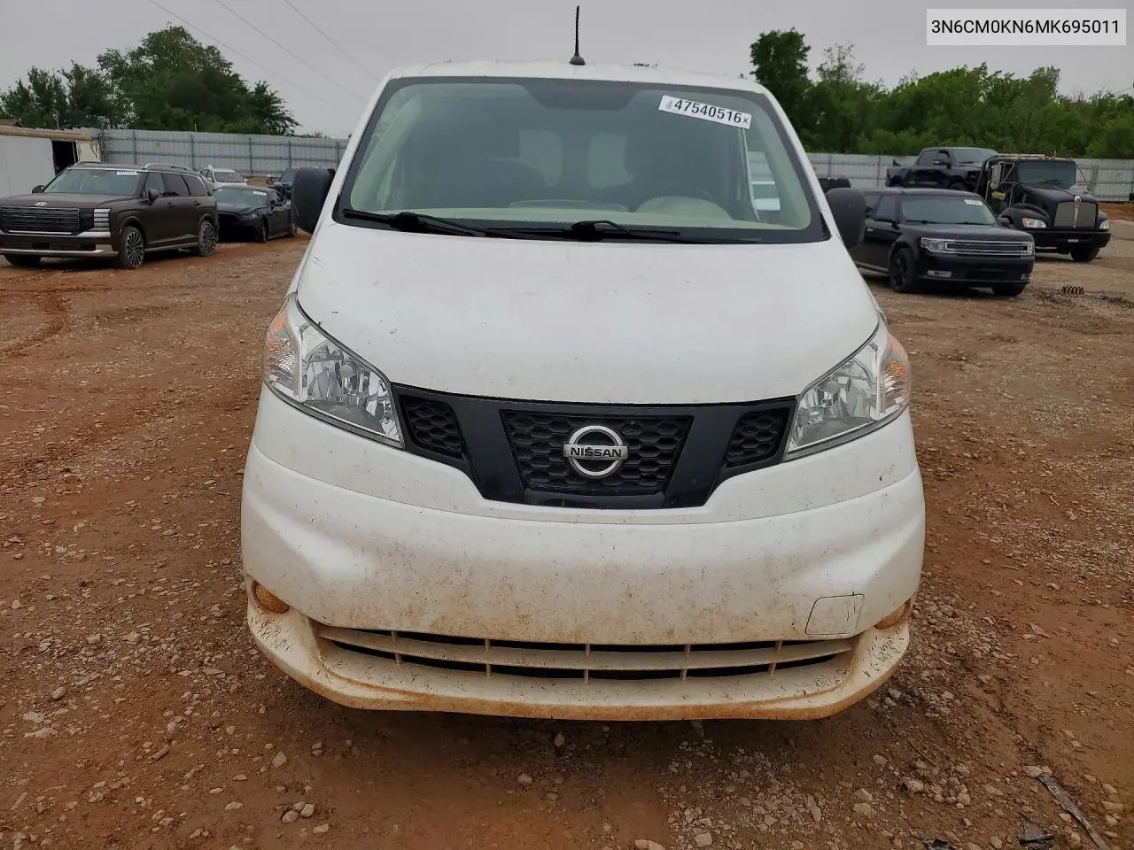 2021 Nissan Nv200 S VIN: 3N6CM0KN6MK695011 Lot: 47540516