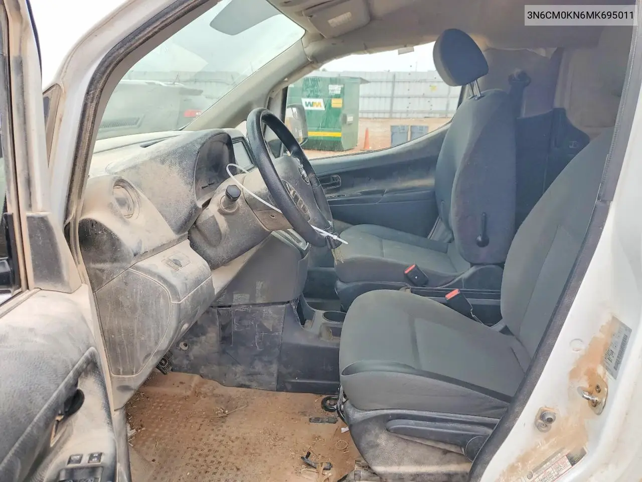 2021 Nissan Nv200 S VIN: 3N6CM0KN6MK695011 Lot: 47540516