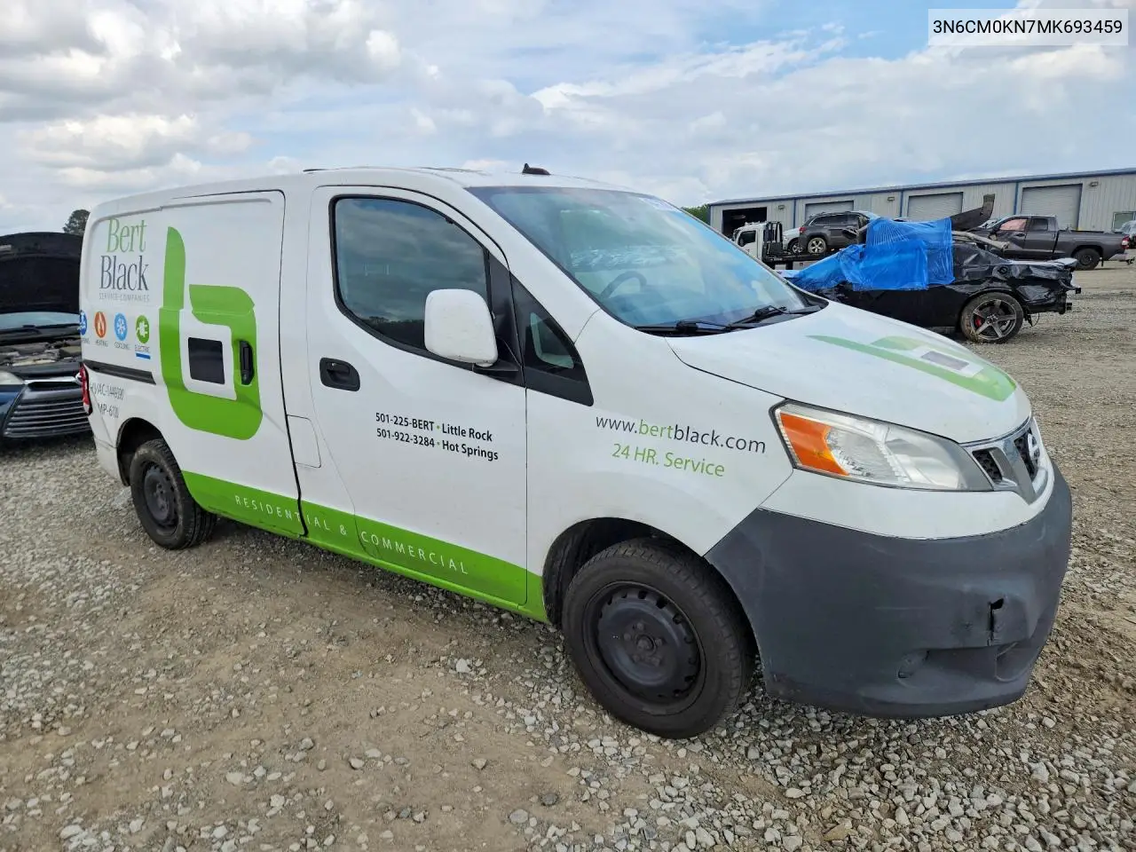 2021 Nissan Nv200 Sv Cargo ** R & D * Pri Fleet ** VIN: 3N6CM0KN7MK693459 Lot: 52276016