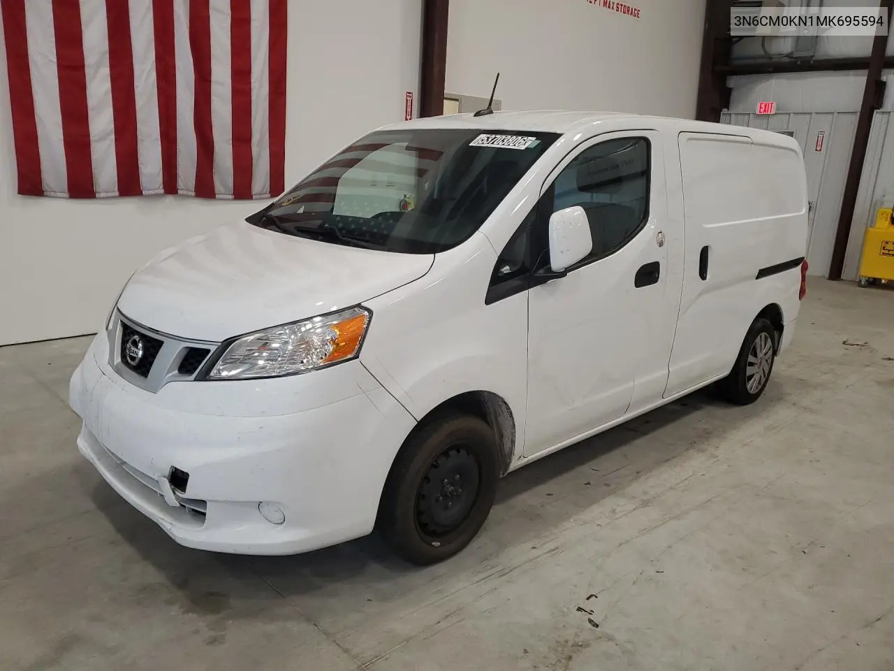 2021 Nissan Nv200 Sv VIN: 3N6CM0KN1MK695594 Lot: 53703806