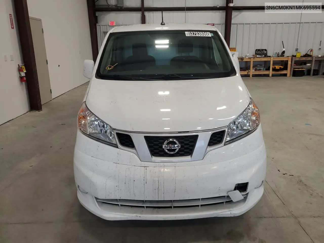 2021 Nissan Nv200 Sv VIN: 3N6CM0KN1MK695594 Lot: 53703806