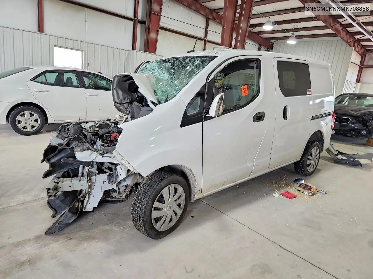 2021 Nissan Nv200 VIN: 3N6CM0KNXMK708858 Lot: 54552316