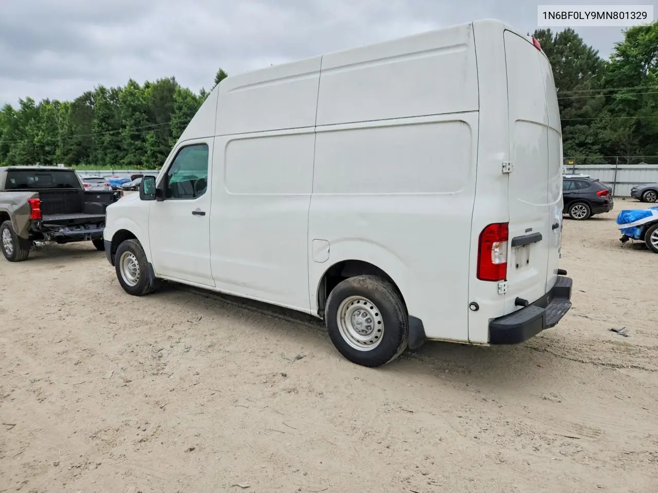 2021 Nissan Nv 2500 Hd S VIN: 1N6BF0LY9MN801329 Lot: 55386016