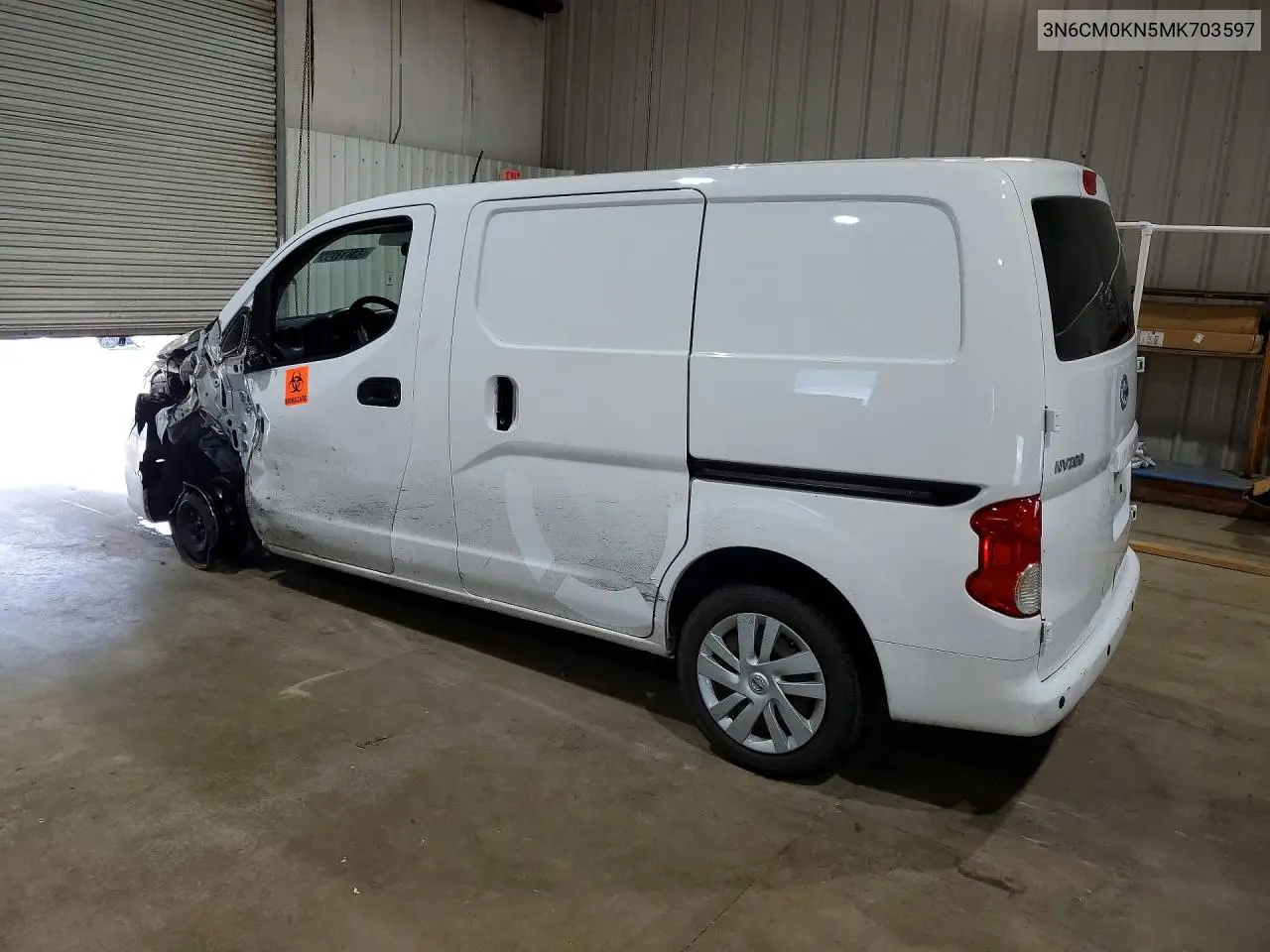 2021 Nissan Nv200 Sv VIN: 3N6CM0KN5MK703597 Lot: 56163196