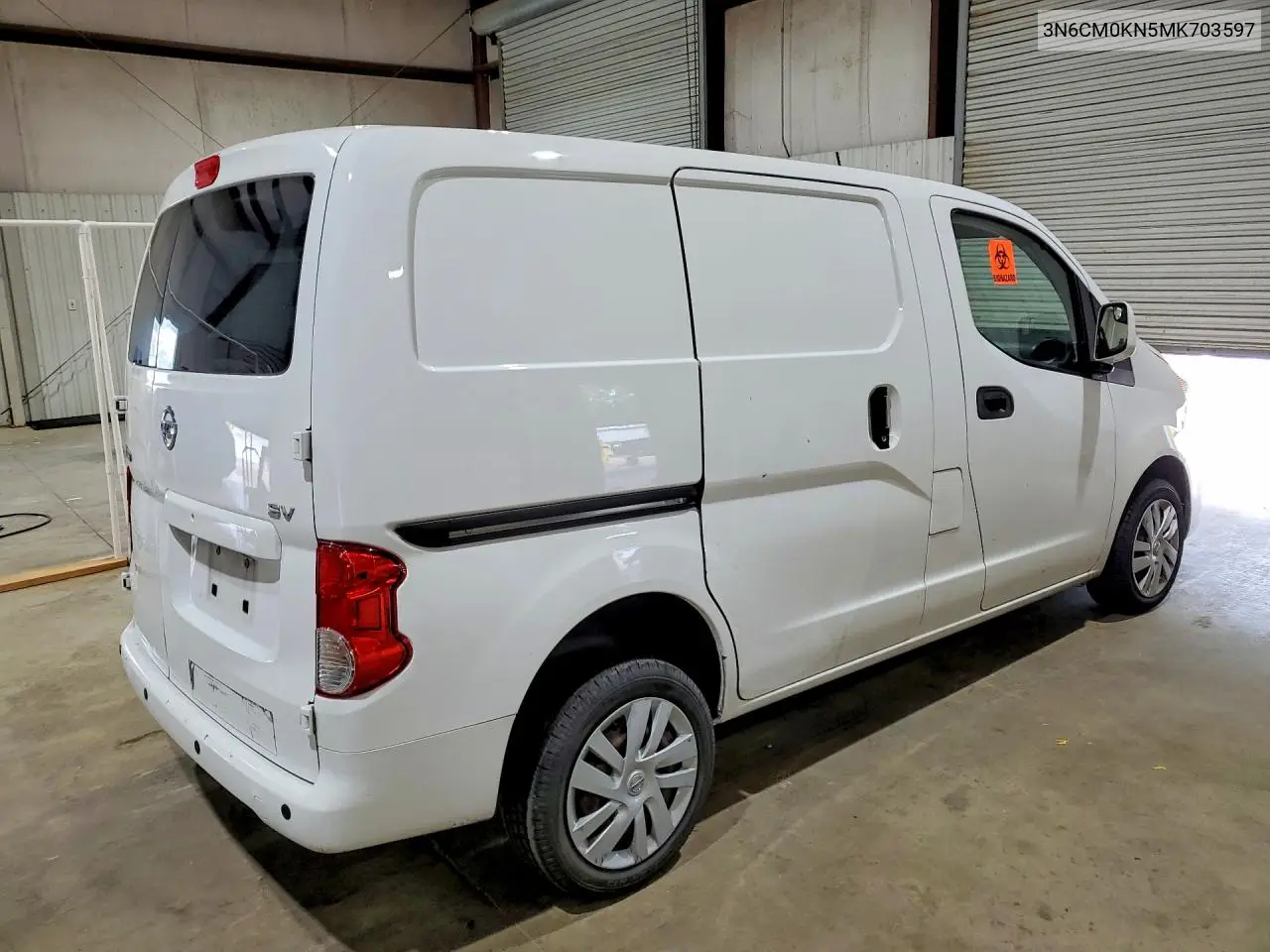 2021 Nissan Nv200 Sv VIN: 3N6CM0KN5MK703597 Lot: 56163196