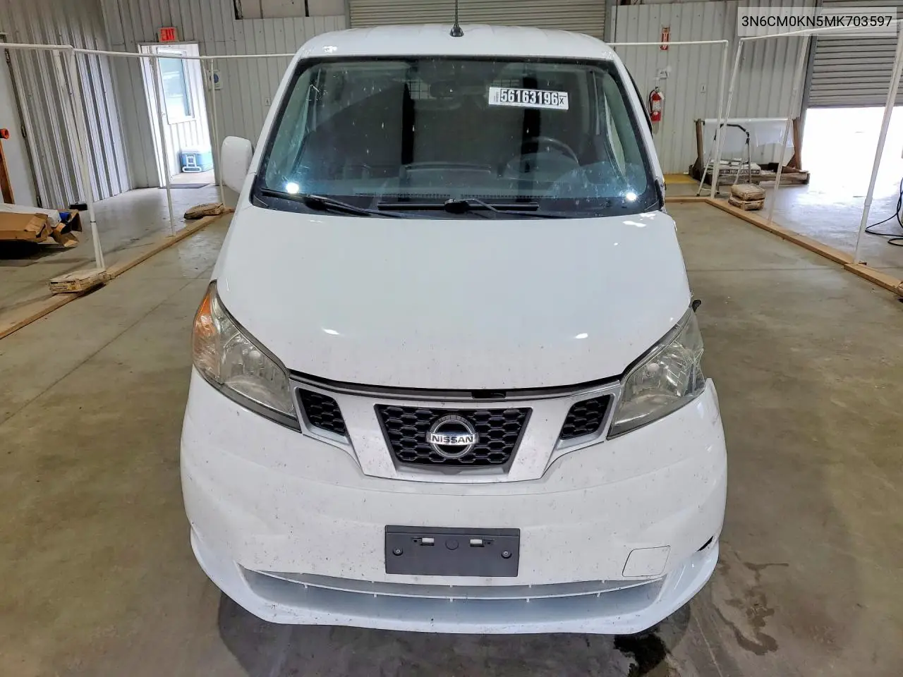 2021 Nissan Nv200 Sv VIN: 3N6CM0KN5MK703597 Lot: 56163196