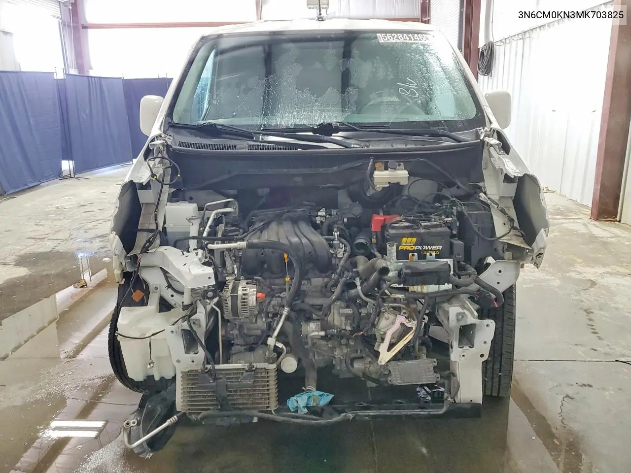 2021 Nissan Nv200 Sv VIN: 3N6CM0KN3MK703825 Lot: 56284146
