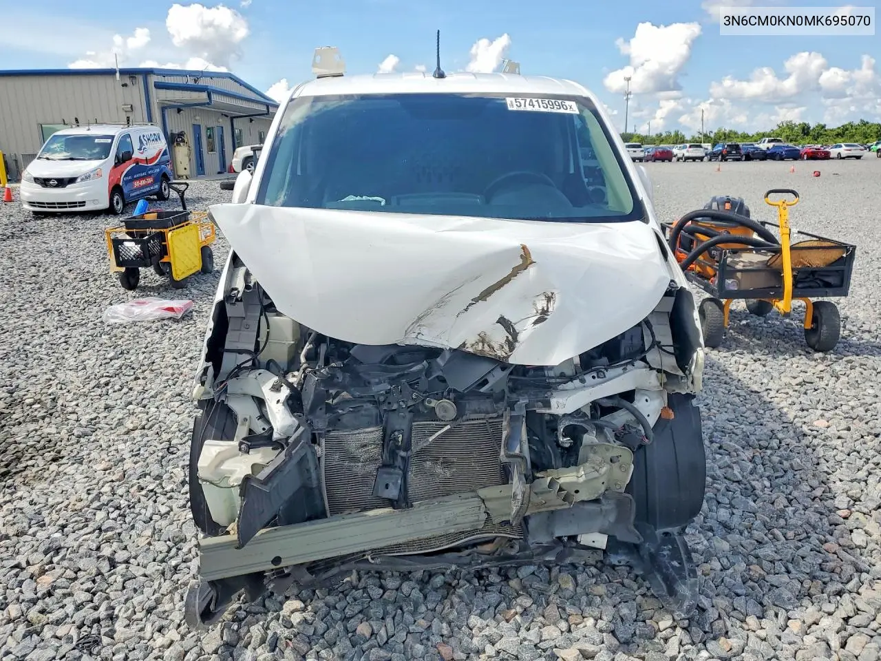 2021 Nissan Nv200 Sv VIN: 3N6CM0KN0MK695070 Lot: 57415996