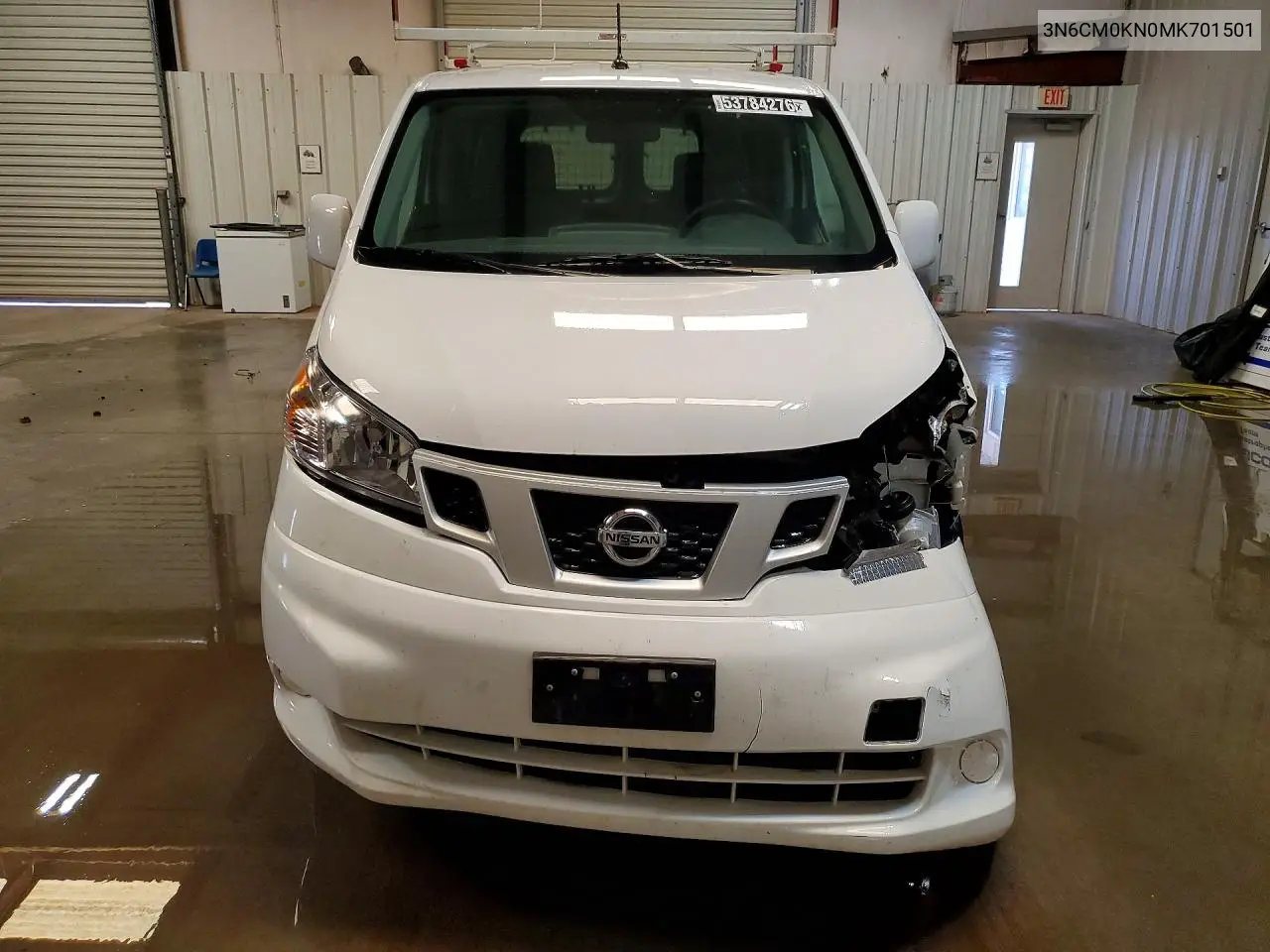 2021 Nissan Nv200 Sv Cargo VIN: 3N6CM0KN0MK701501 Lot: 57438716