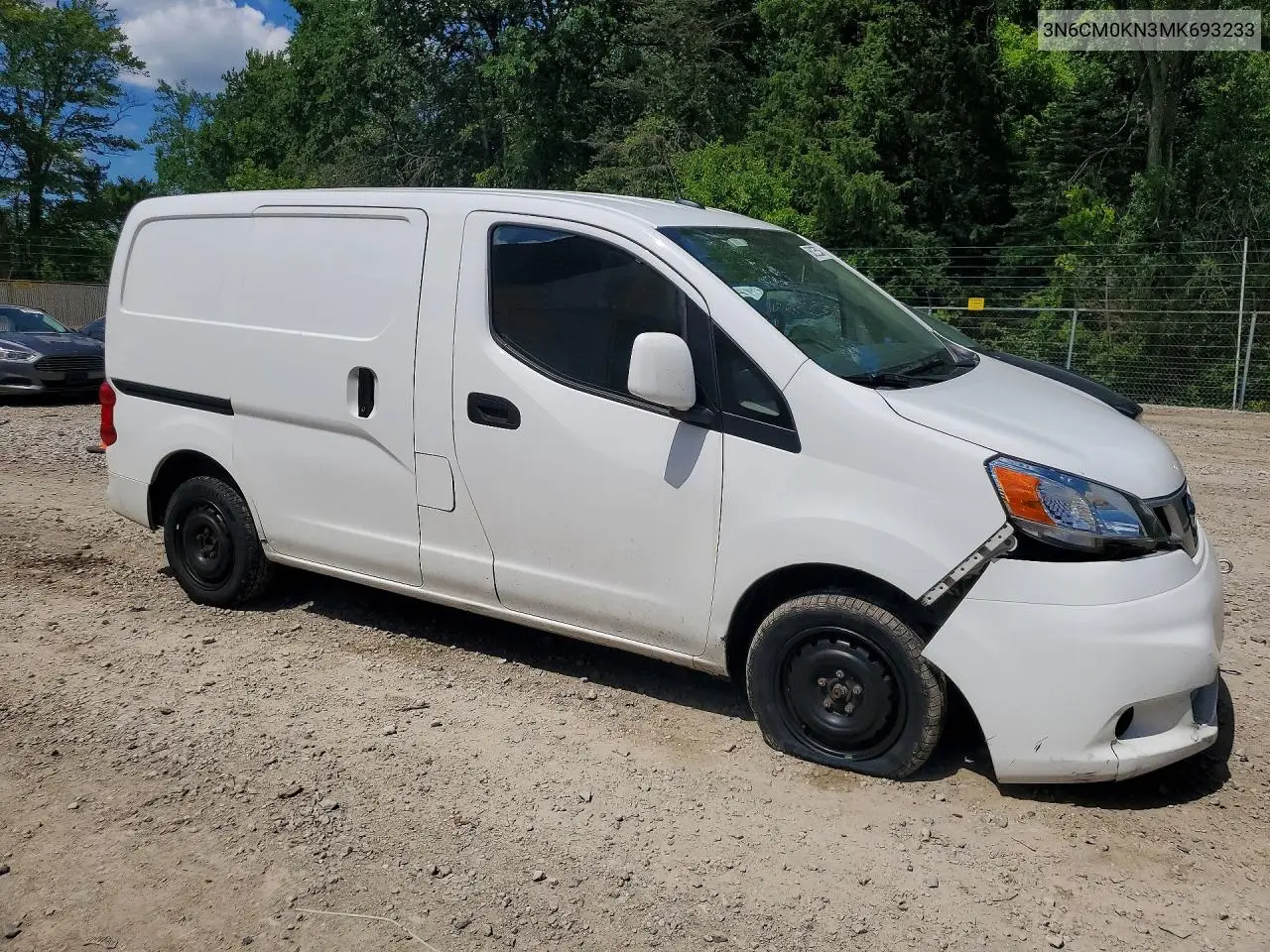 2021 Nissan Nv200 Delivery Van VIN: 3N6CM0KN3MK693233 Lot: 58232536