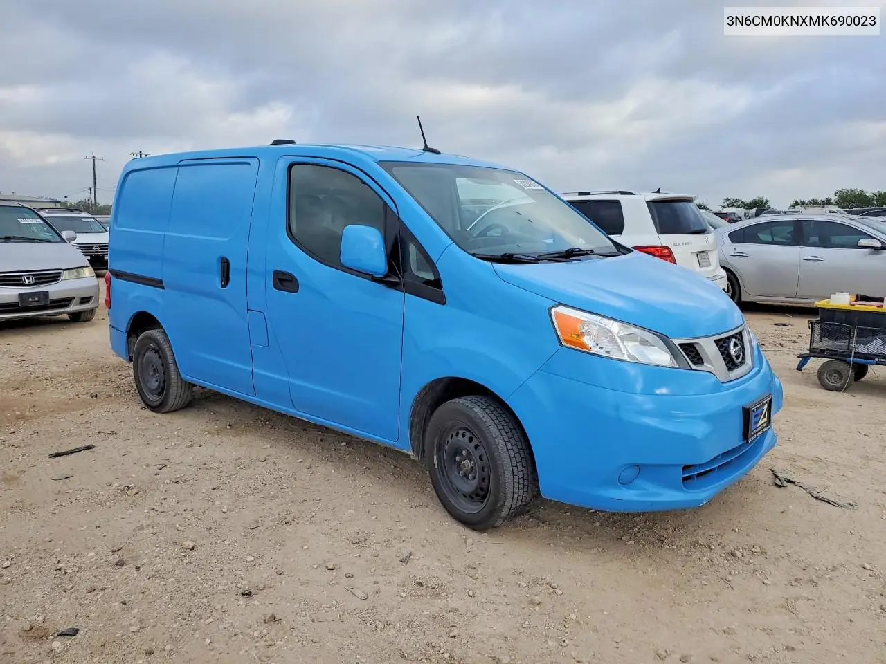 2021 Nissan Nv200 Sv VIN: 3N6CM0KNXMK690023 Lot: 58284246