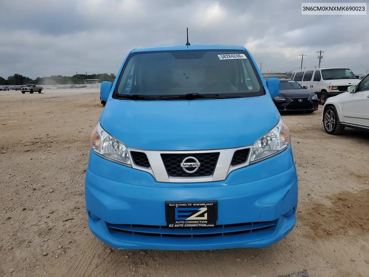 2021 Nissan Nv200 Sv VIN: 3N6CM0KNXMK690023 Lot: 58284246