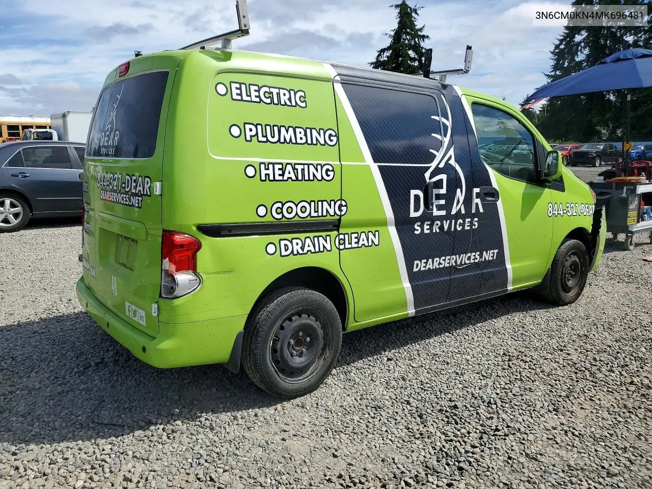 2021 Nissan Nv200 Delivery Van VIN: 3N6CM0KN4MK696481 Lot: 58802576