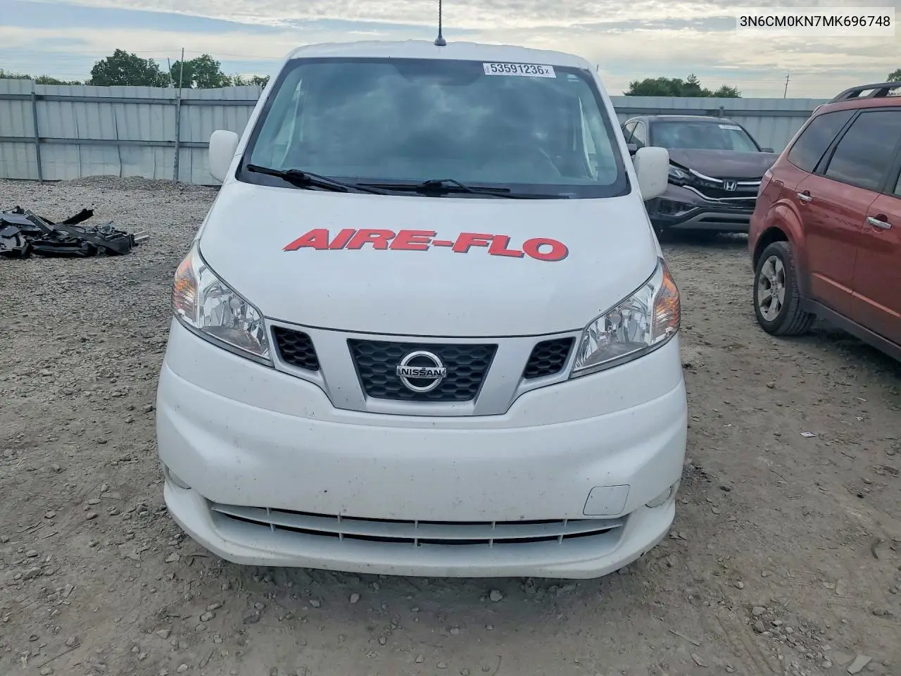 2021 Nissan Nv200 Cargo ** R & D * Pri Fleet ** VIN: 3N6CM0KN7MK696748 Lot: 59202096