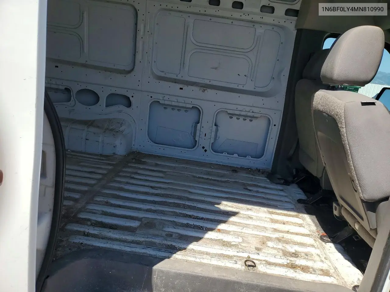 2021 Nissan Nv 2500 Hd S VIN: 1N6BF0LY4MN810990 Lot: 59405336