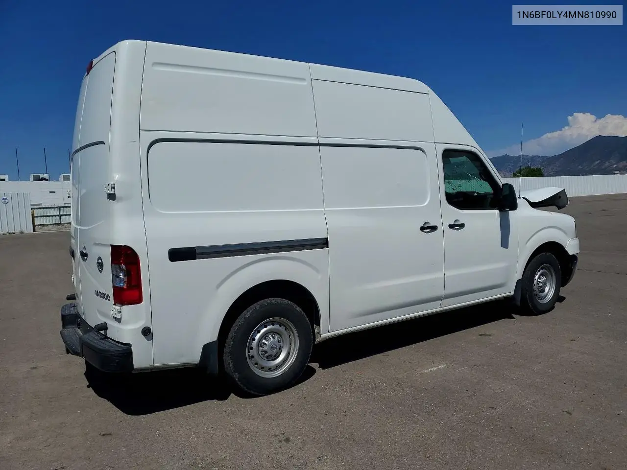 2021 Nissan Nv 2500 Hd S VIN: 1N6BF0LY4MN810990 Lot: 59405336