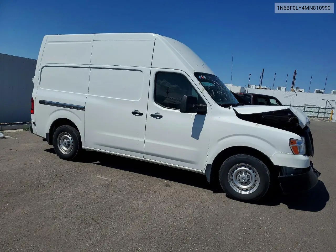 2021 Nissan Nv 2500 Hd S VIN: 1N6BF0LY4MN810990 Lot: 59405336