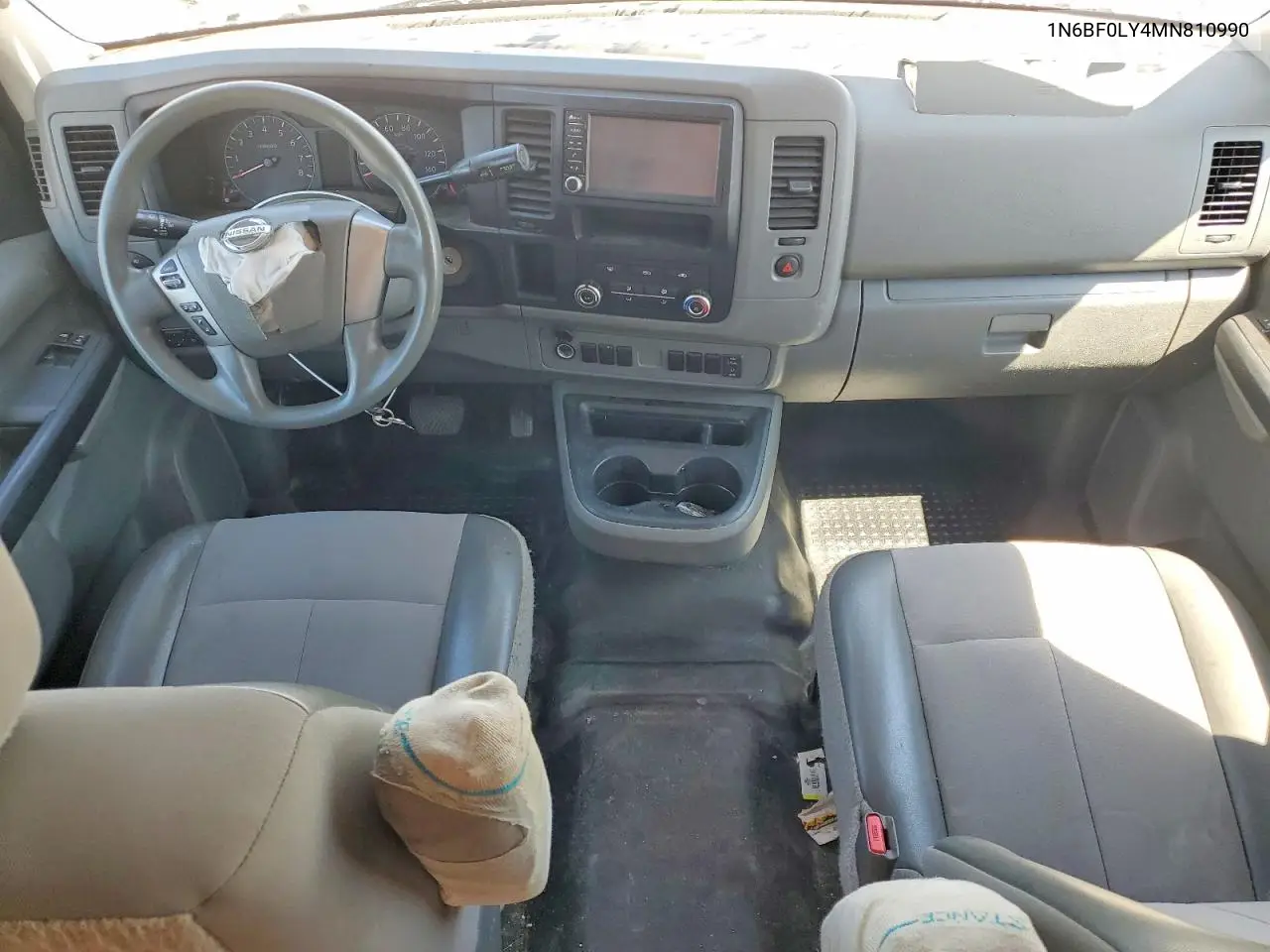 2021 Nissan Nv 2500 Hd S VIN: 1N6BF0LY4MN810990 Lot: 59405336