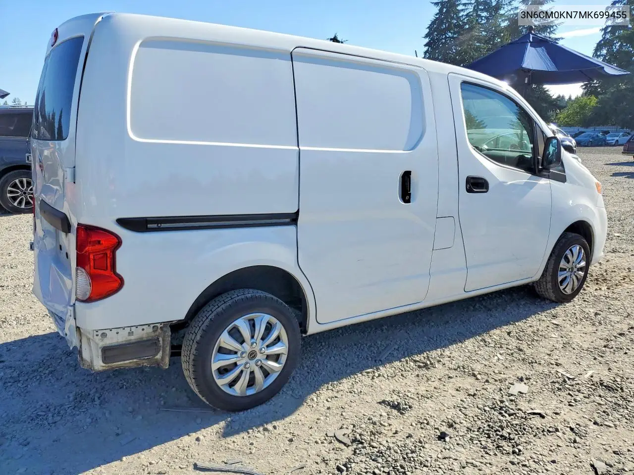 2021 Nissan Nv200 S VIN: 3N6CM0KN7MK699455 Lot: 60783016
