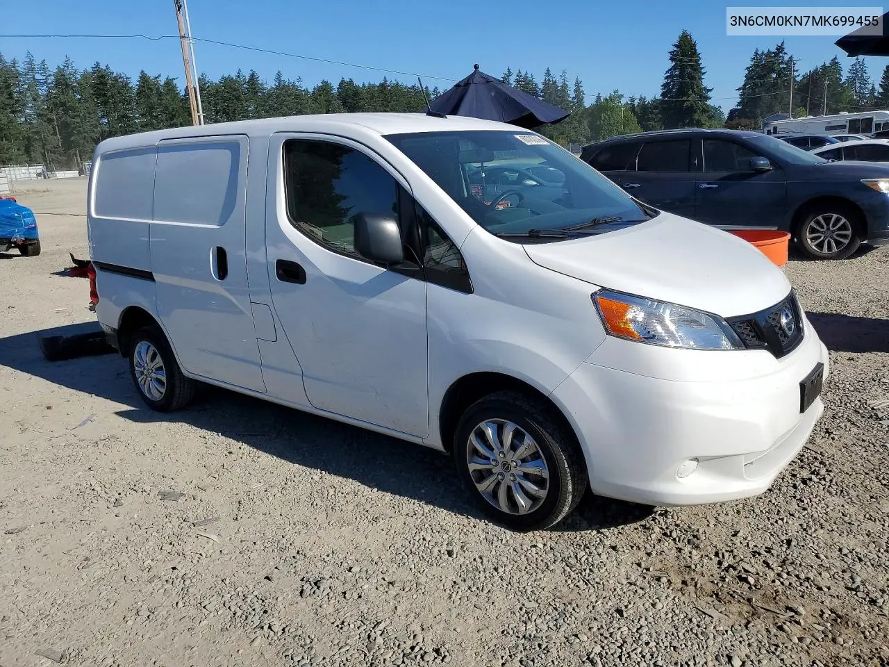 2021 Nissan Nv200 S VIN: 3N6CM0KN7MK699455 Lot: 60783016