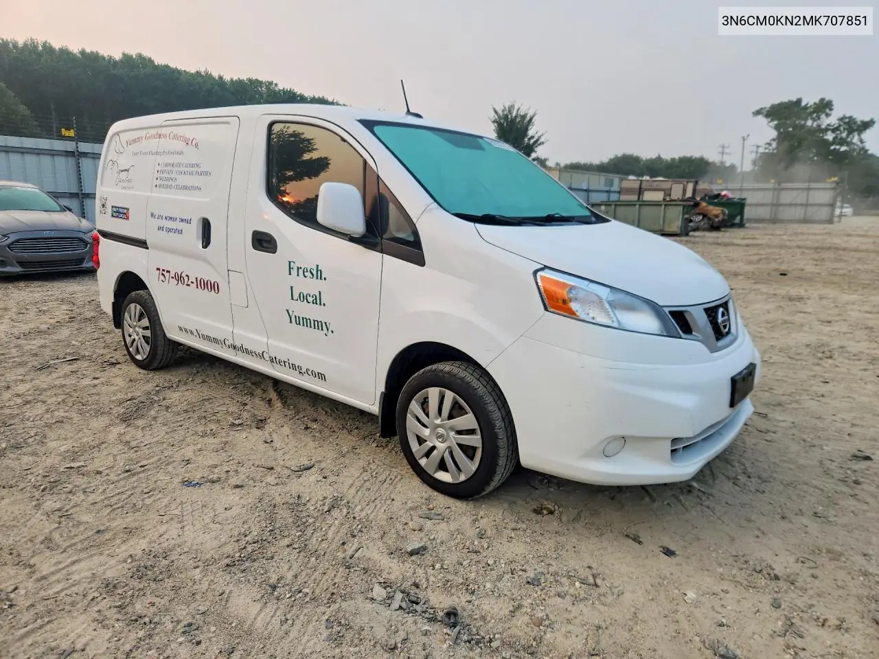 2021 Nissan Nv200 Sv VIN: 3N6CM0KN2MK707851 Lot: 60932766