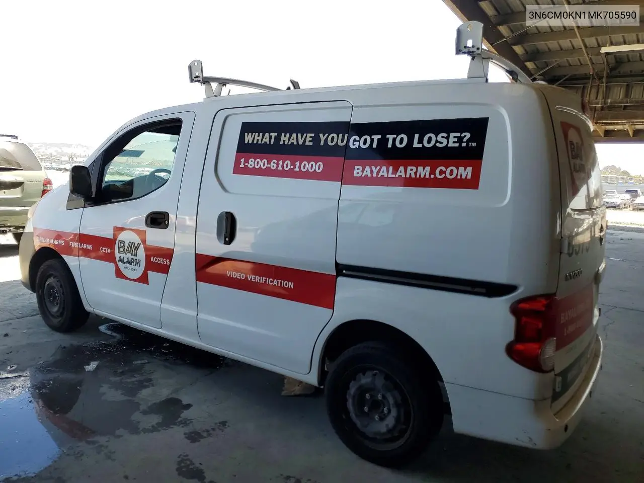 2021 Nissan Nv200 VIN: 3N6CM0KN1MK705590 Lot: 61538996