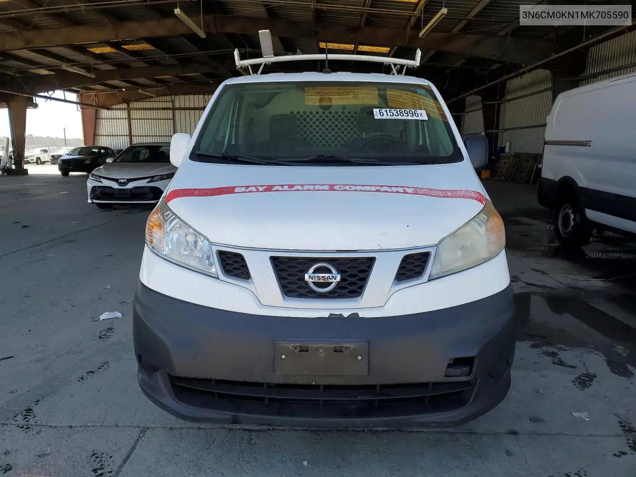 2021 Nissan Nv200 VIN: 3N6CM0KN1MK705590 Lot: 61538996