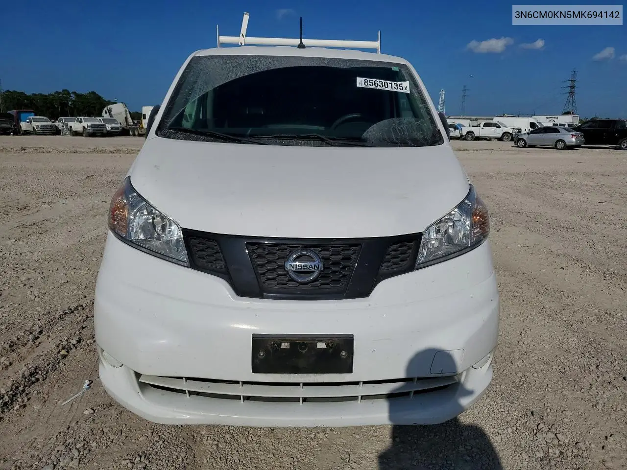 2021 Nissan Nv200 S VIN: 3N6CM0KN5MK694142 Lot: 85630135