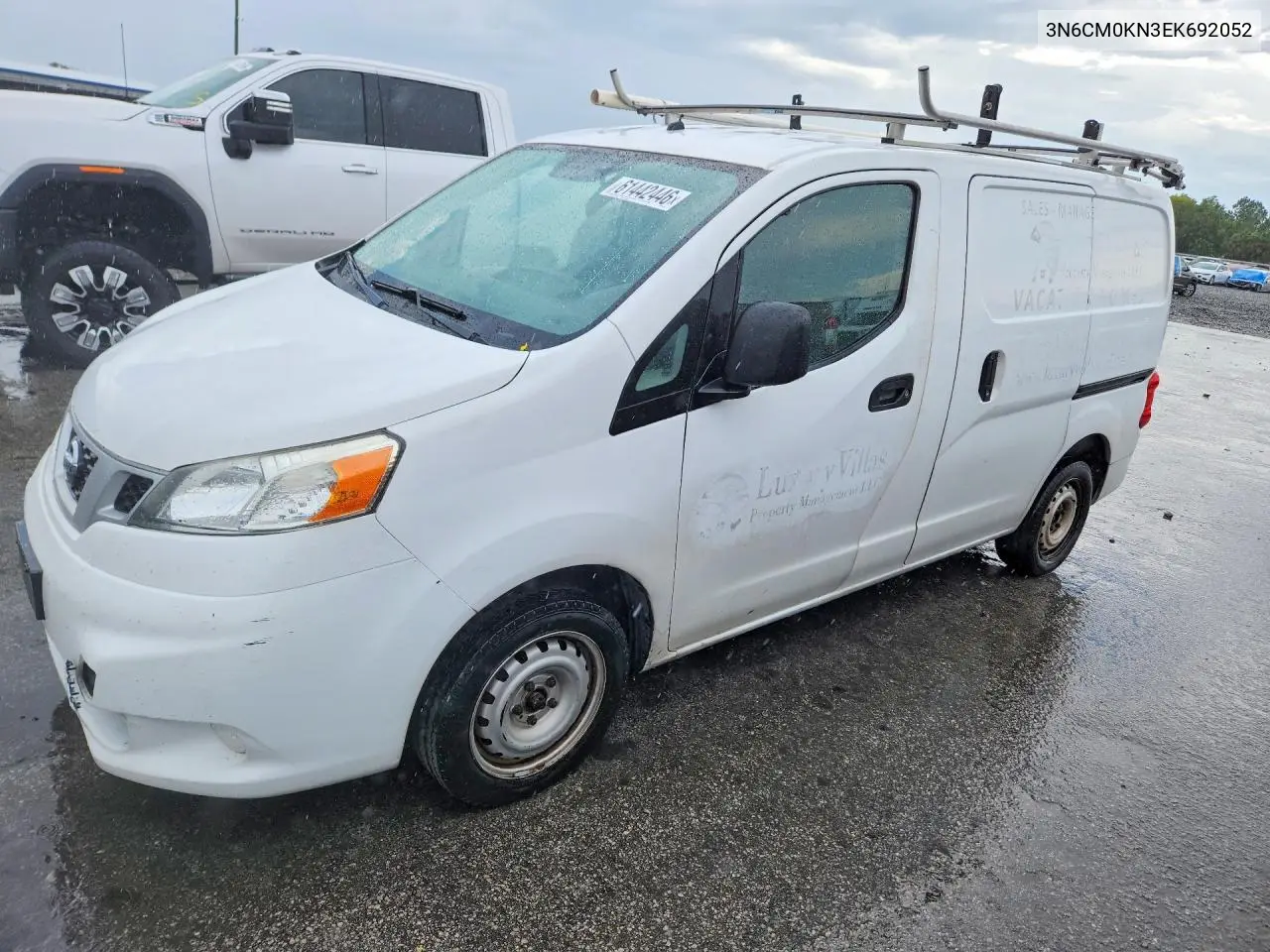 2014 Nissan Nv200 Sv VIN: 3N6CM0KN3EK692052 Lot: 61442446