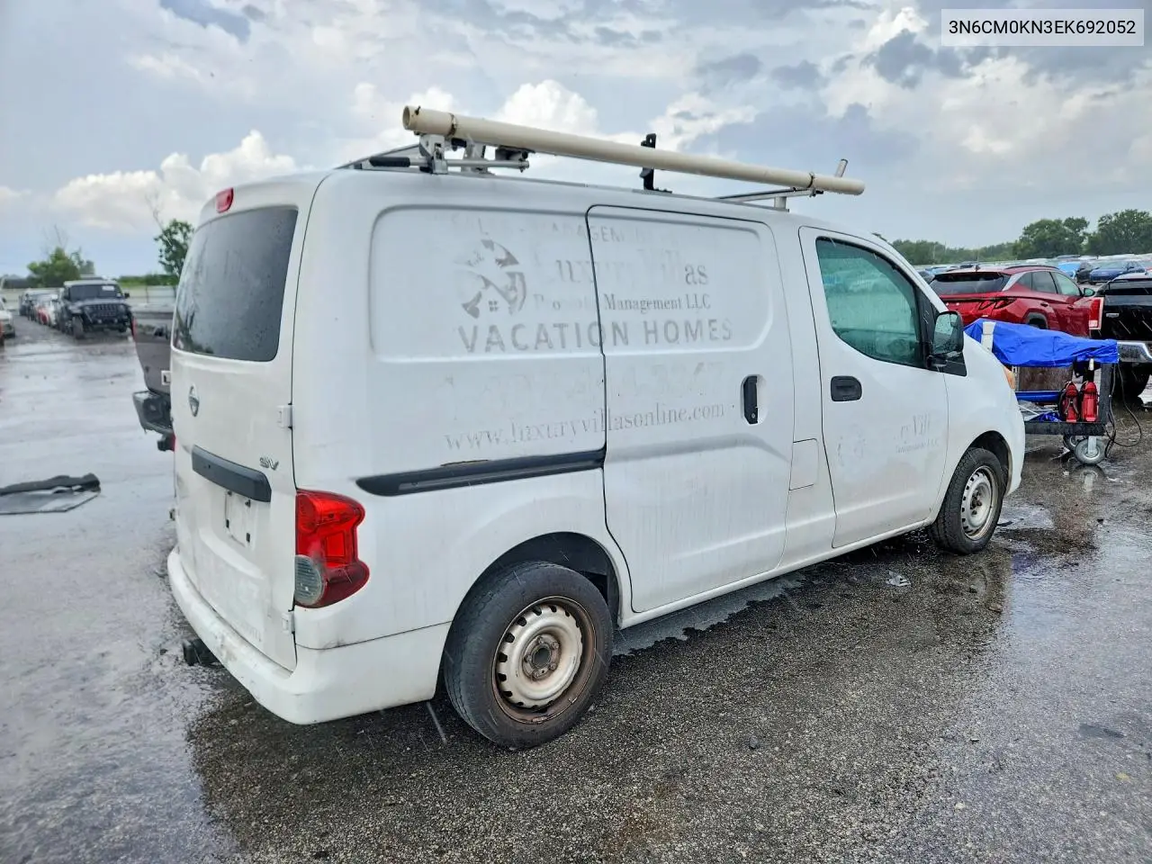 2014 Nissan Nv200 Sv VIN: 3N6CM0KN3EK692052 Lot: 61442446
