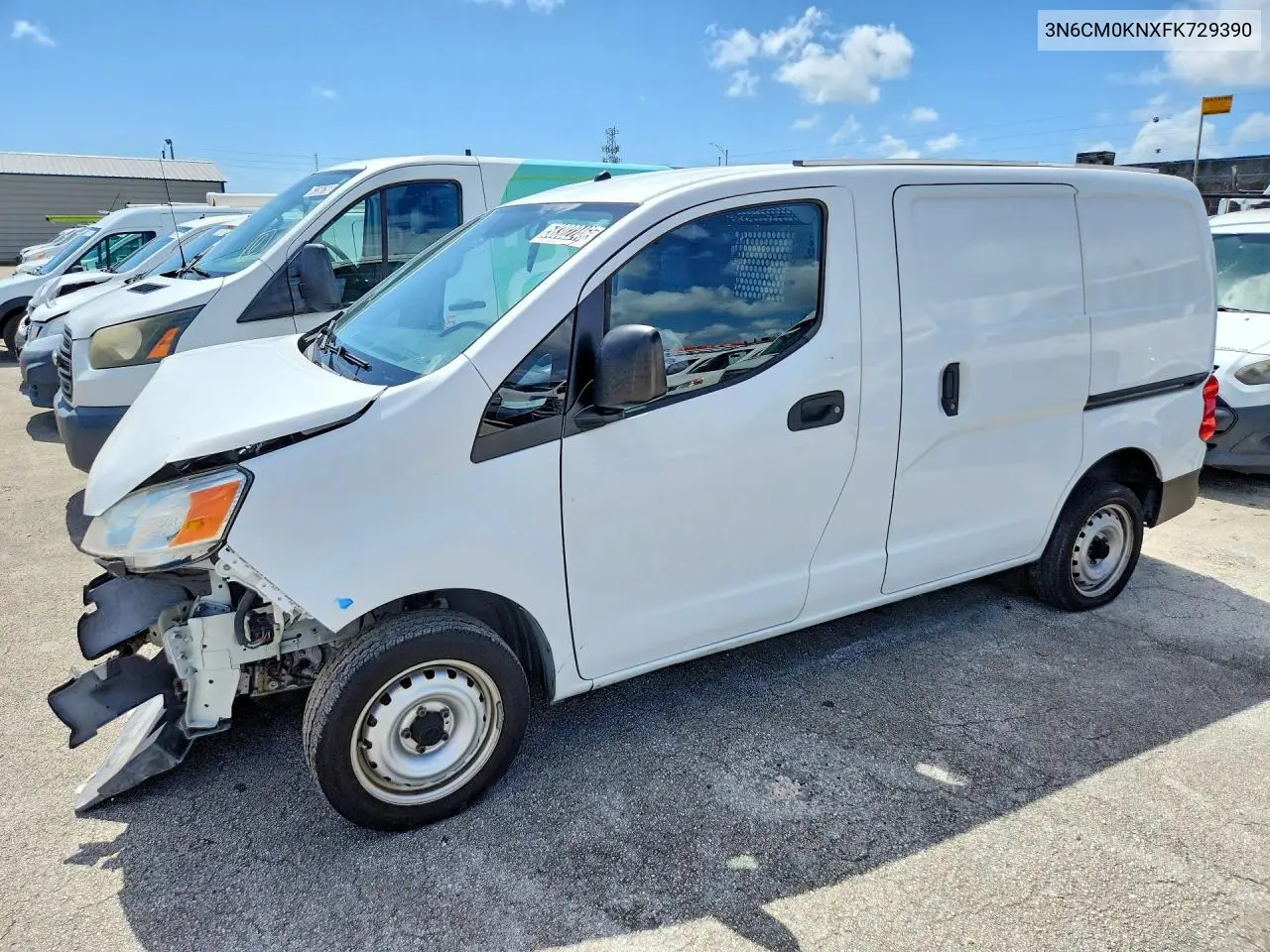 2015 Nissan Nv200 S VIN: 3N6CM0KNXFK729390 Lot: 58302246