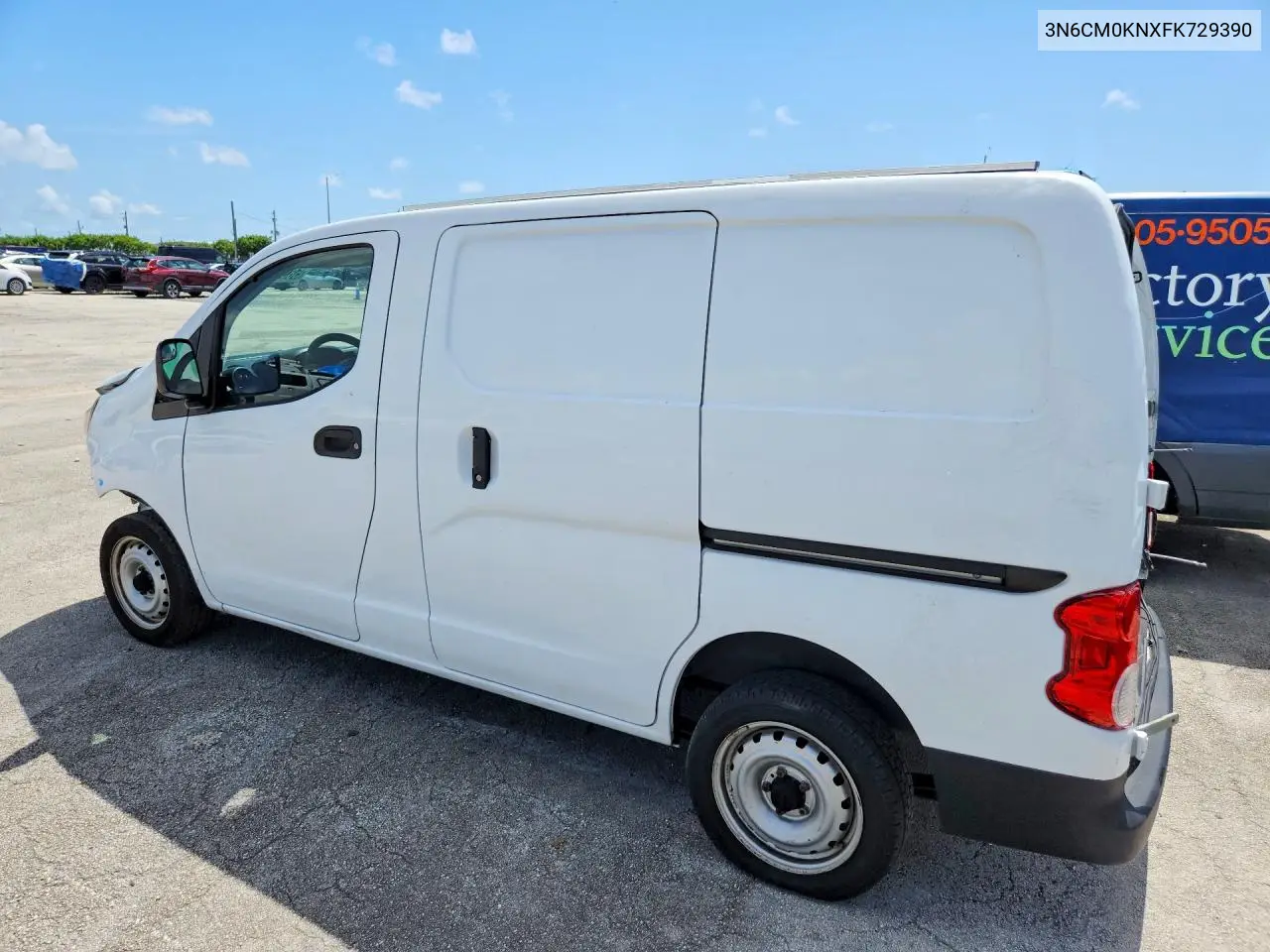 2015 Nissan Nv200 S VIN: 3N6CM0KNXFK729390 Lot: 58302246