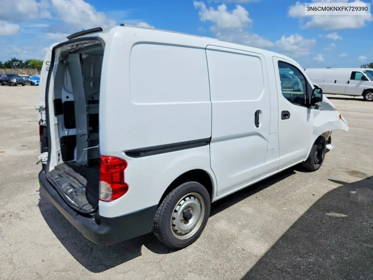 2015 Nissan Nv200 S VIN: 3N6CM0KNXFK729390 Lot: 58302246