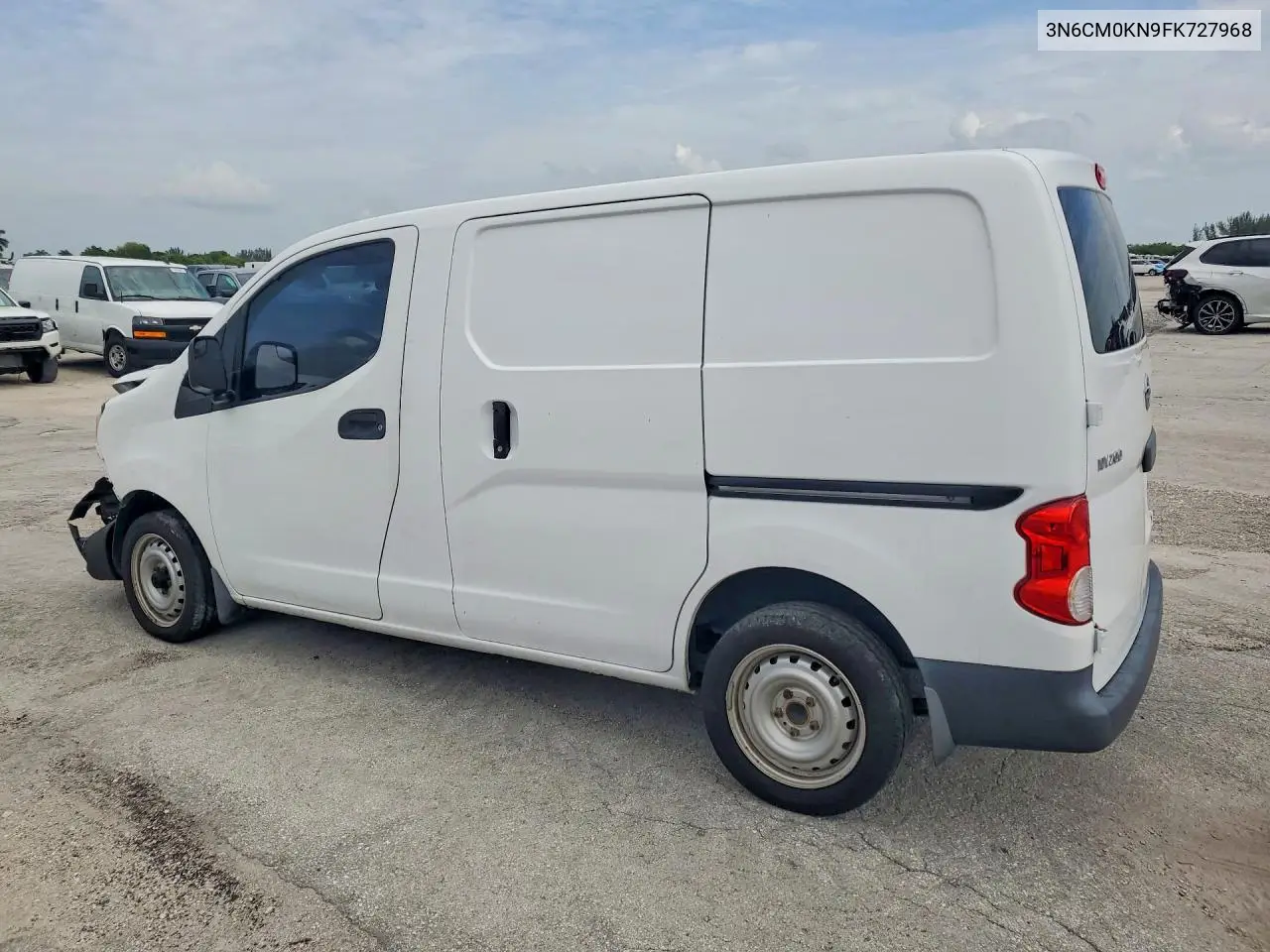 2015 Nissan Nv200 S VIN: 3N6CM0KN9FK727968 Lot: 58302286