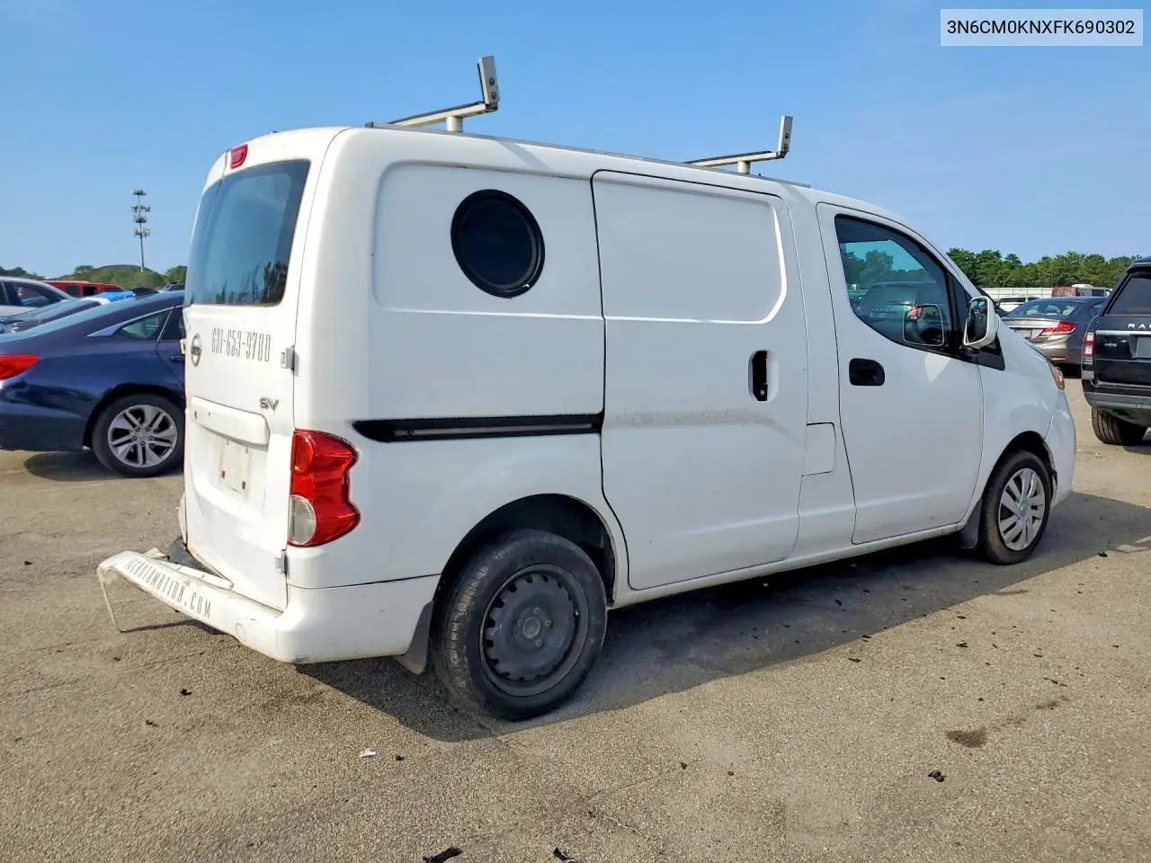 2015 Nissan Nv200 Delivery Van VIN: 3N6CM0KNXFK690302 Lot: 60463326