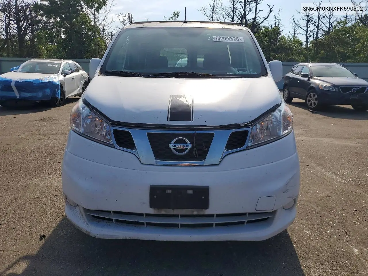 2015 Nissan Nv200 Delivery Van VIN: 3N6CM0KNXFK690302 Lot: 60463326