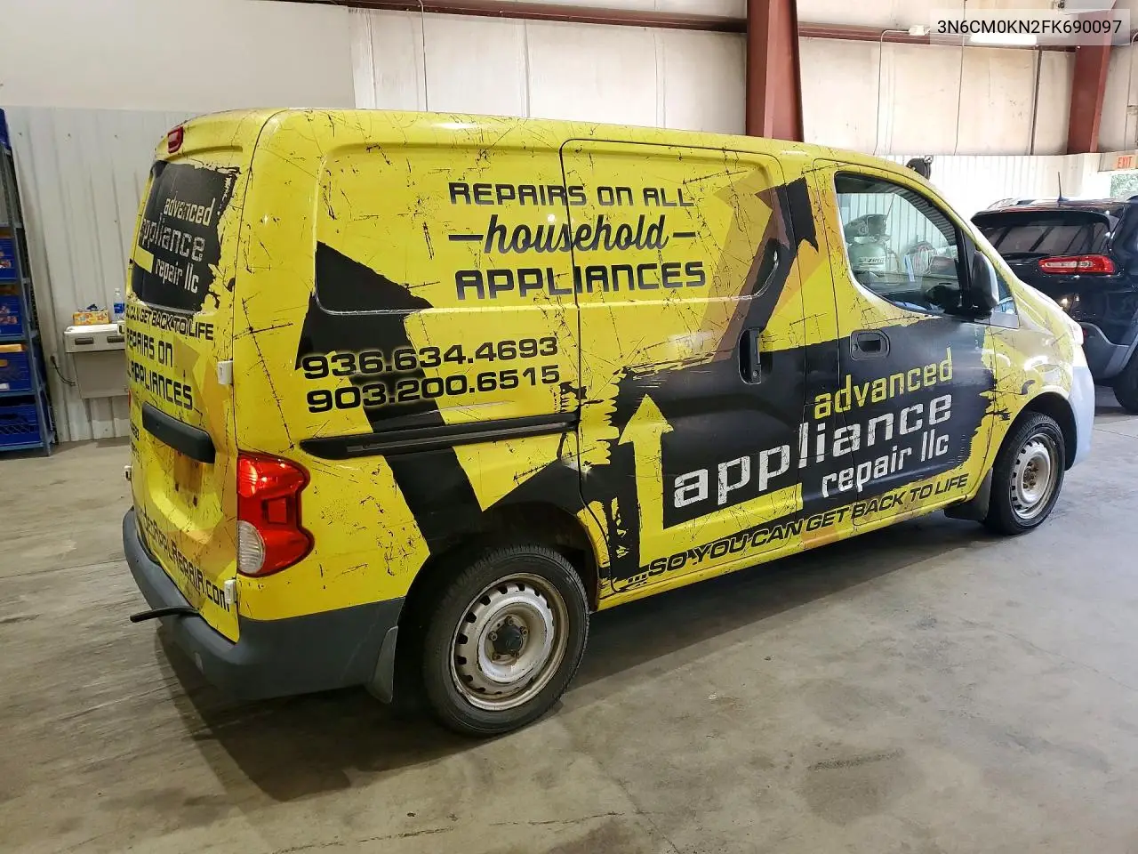 2015 Nissan Nv200 S VIN: 3N6CM0KN2FK690097 Lot: 62031676