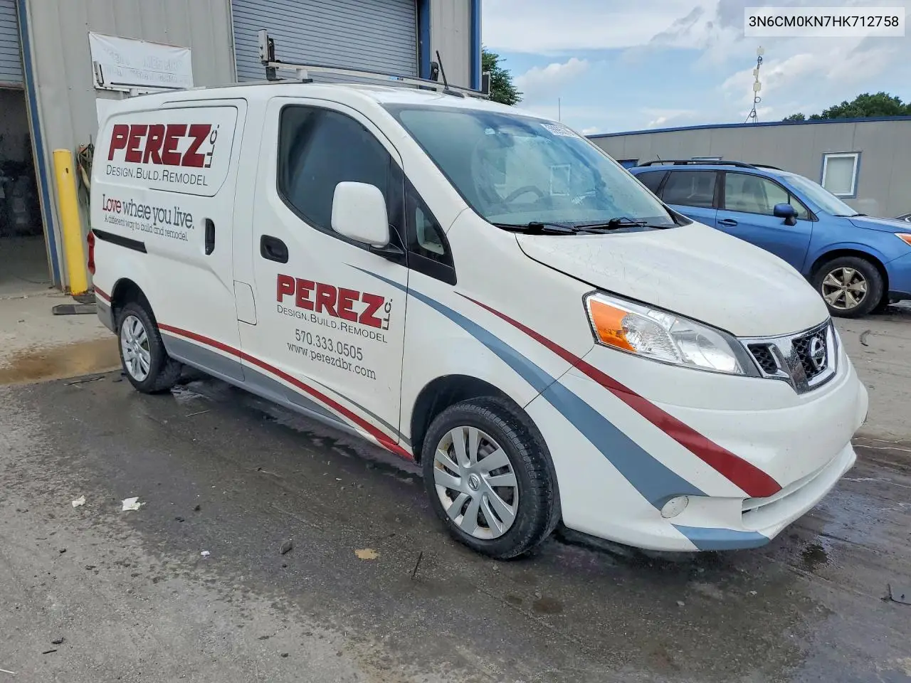 2017 Nissan Nv200 Sv VIN: 3N6CM0KN7HK712758 Lot: 59995776