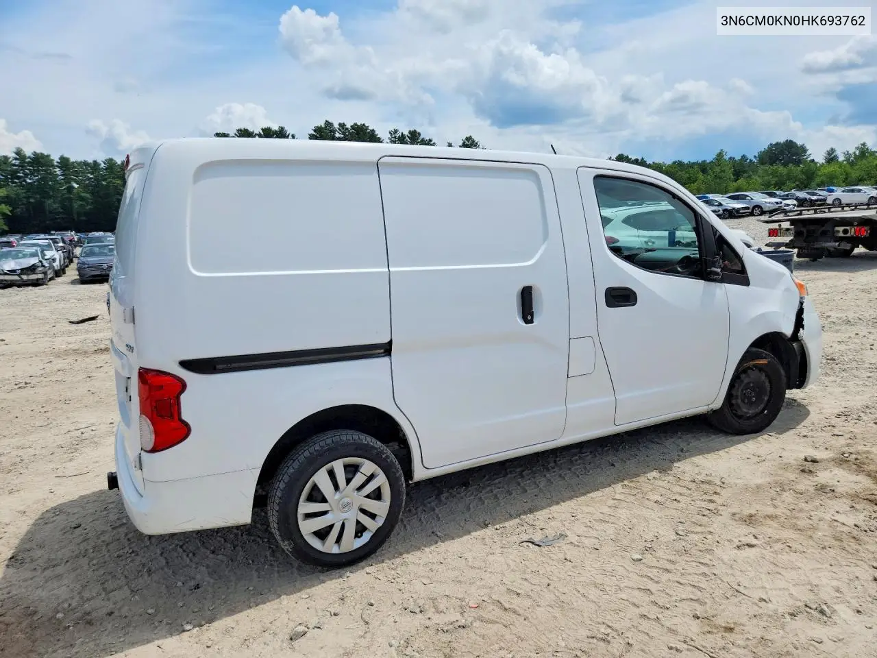 2017 Nissan Nv200 Sv VIN: 3N6CM0KN0HK693762 Lot: 60423096