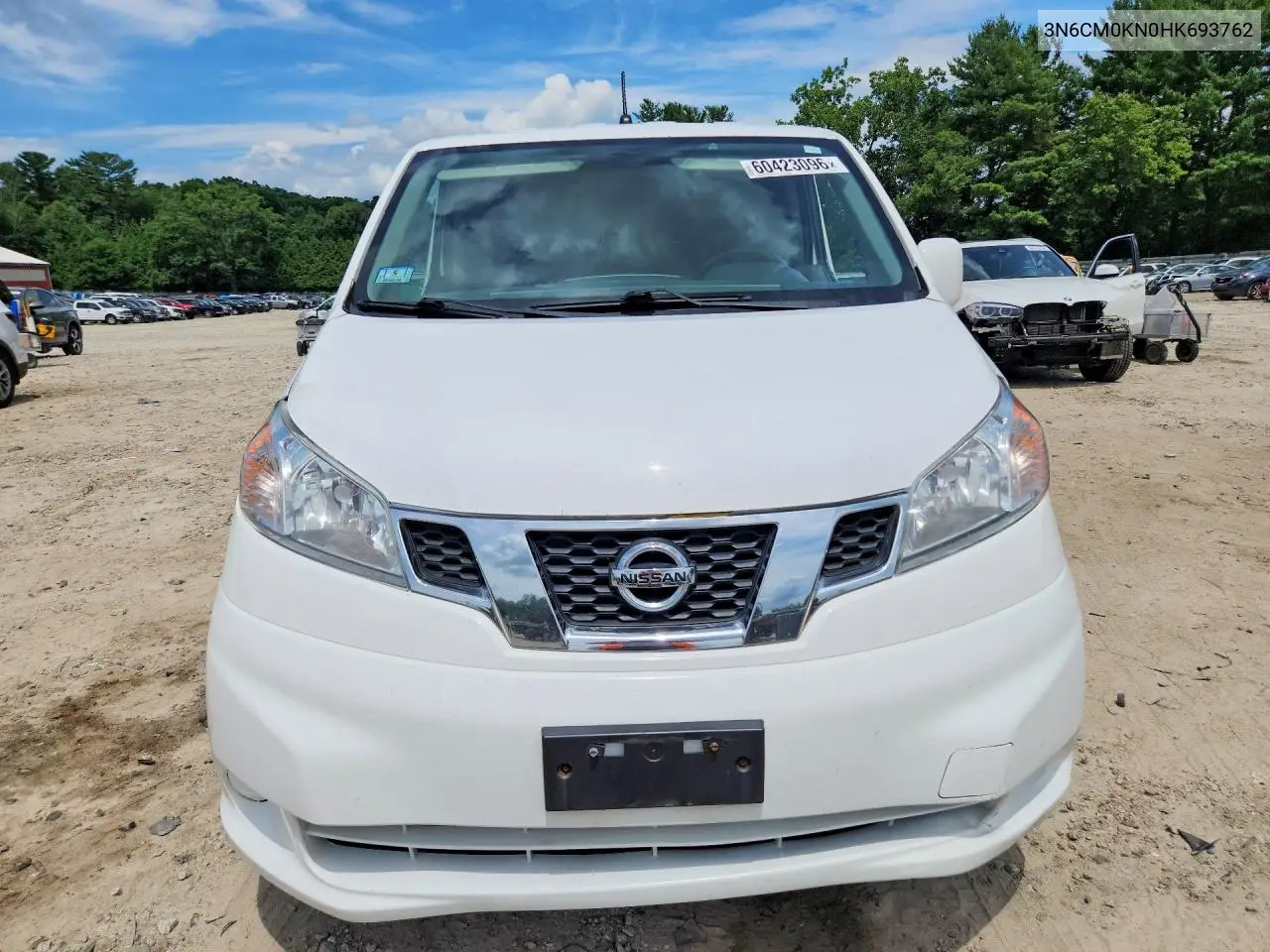 2017 Nissan Nv200 Sv VIN: 3N6CM0KN0HK693762 Lot: 60423096