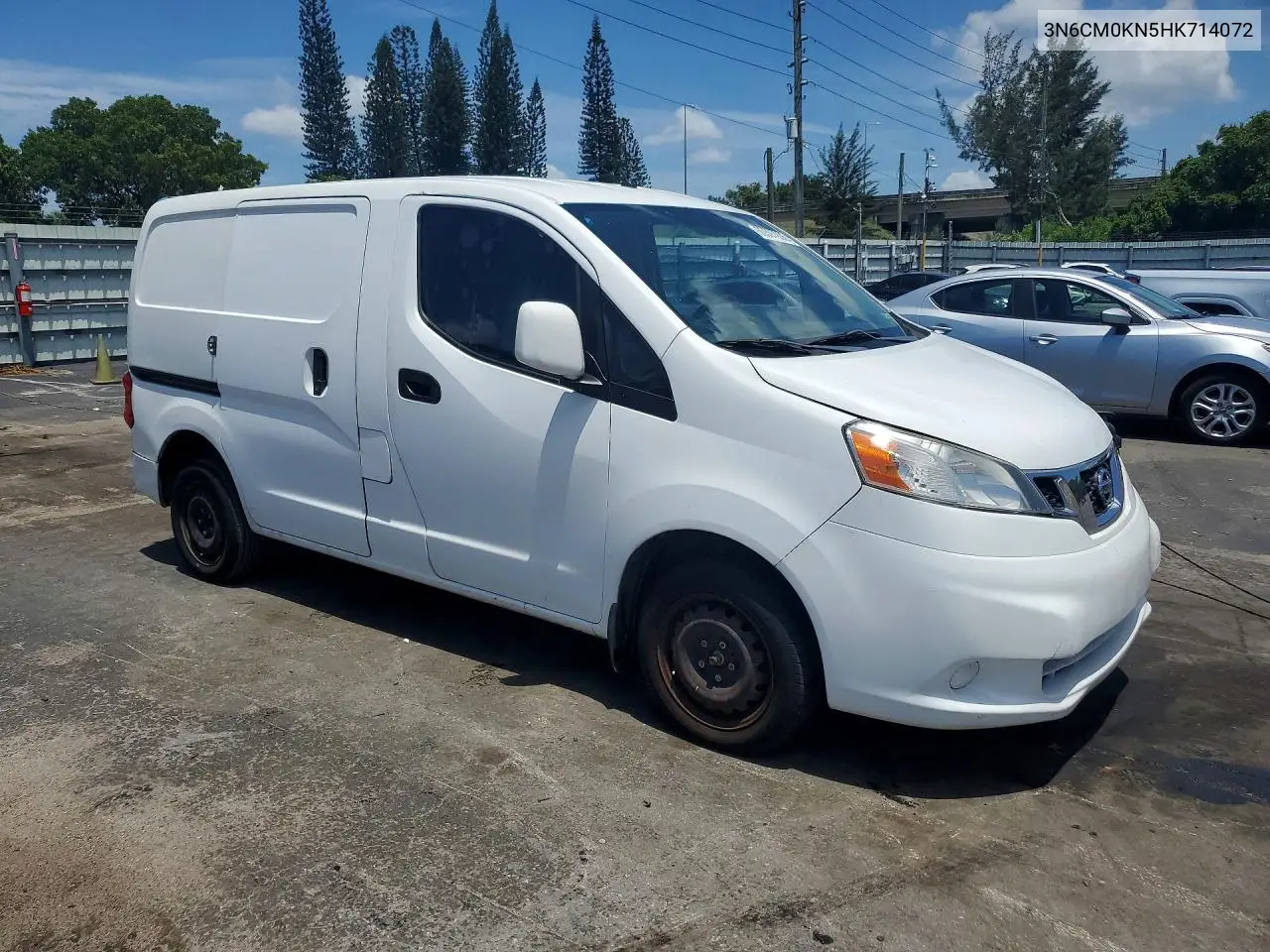 2017 Nissan Nv200 Sv VIN: 3N6CM0KN5HK714072 Lot: 60597936
