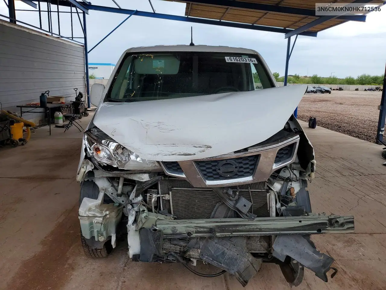 2017 Nissan Nv200 Sv VIN: 3N6CM0KN0HK712536 Lot: 61620316