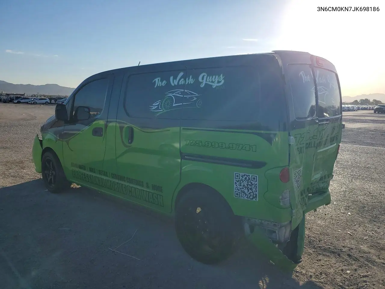 2018 Nissan Nv200 Sv VIN: 3N6CM0KN7JK698186 Lot: 61308566