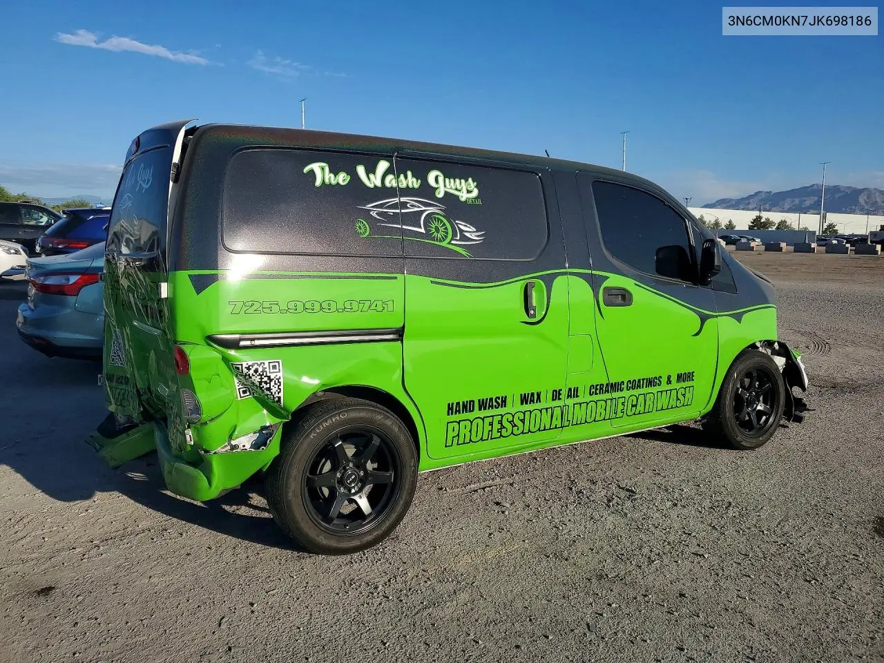 2018 Nissan Nv200 Sv VIN: 3N6CM0KN7JK698186 Lot: 61308566