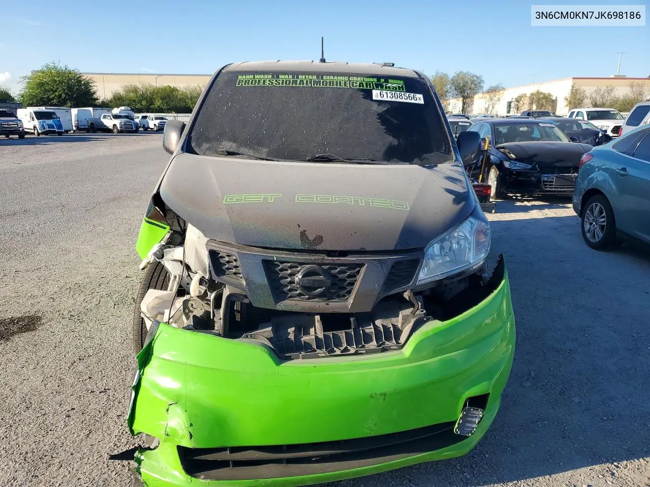 2018 Nissan Nv200 Sv VIN: 3N6CM0KN7JK698186 Lot: 61308566