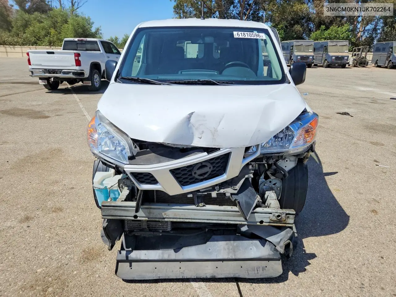 2018 Nissan Nv200 S VIN: 3N6CM0KN1JK702264 Lot: 61810596