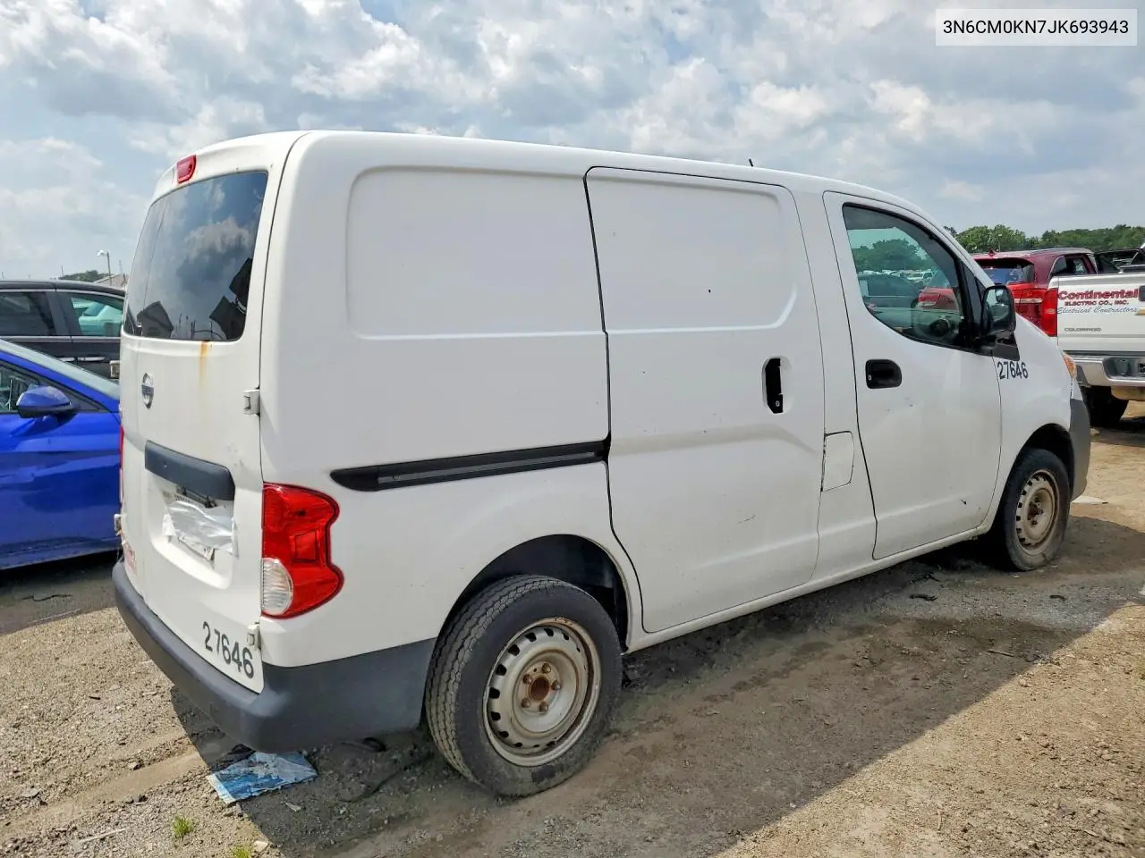 2018 Nissan Nv200 S VIN: 3N6CM0KN7JK693943 Lot: 61855406