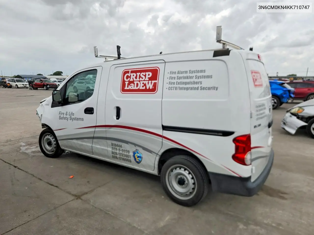 2019 Nissan Nv200 S VIN: 3N6CM0KN4KK710747 Lot: 47934796